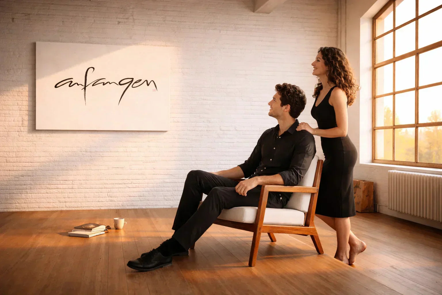 Wenn ein Raum beginnt zu sprechen Claudia, Jonas – und der Mut, einfach anzufangen