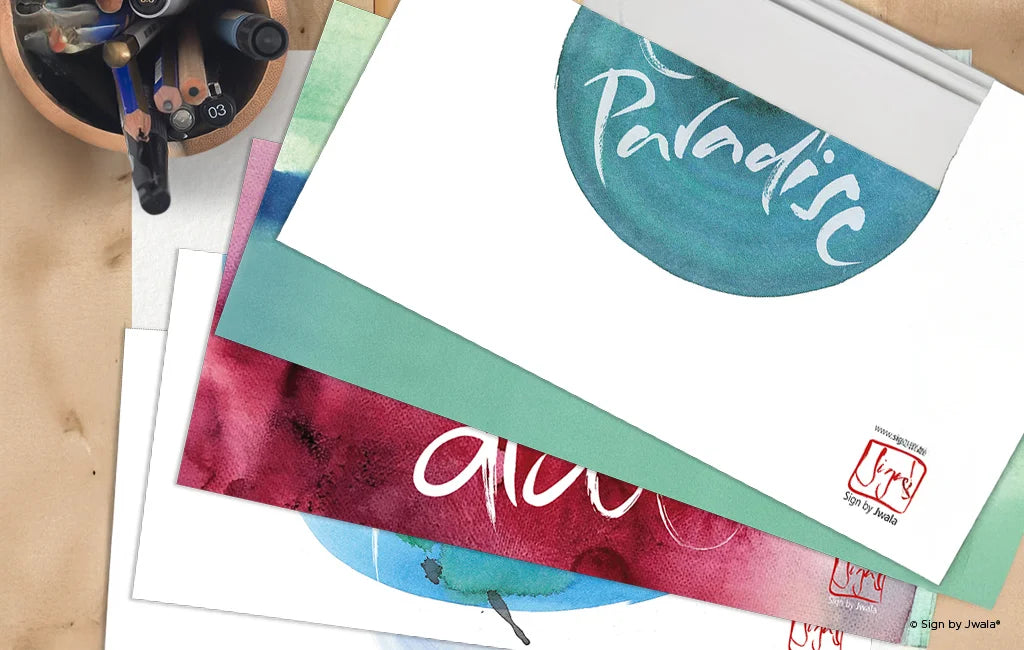 Spirituelle Grußkarte mit Umschlag – liebevolles Design und inspirierende Botschaft aus dem SignShop Tirol