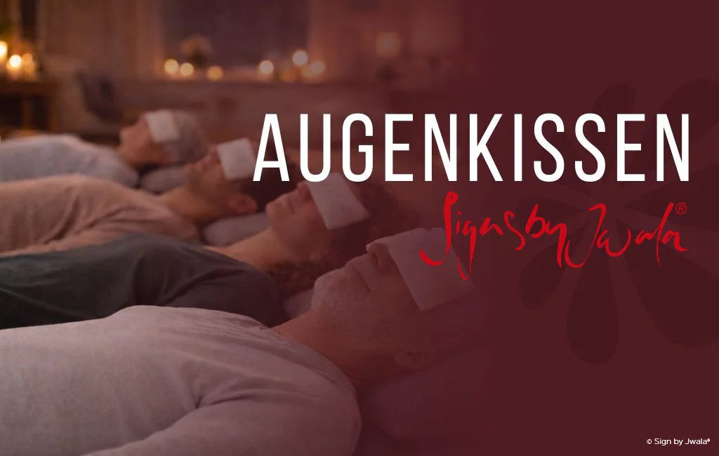 Entspannung für müde Augen – Handgemachte Augenkissen