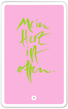 Mein Herz ist offen