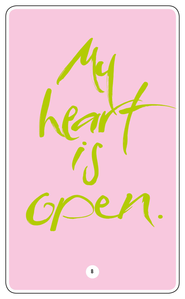 MY HEART IS OPEN.