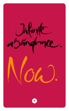 INFINITE ABUNDANCE. NOW.