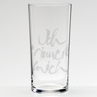 WasserGlas Medium "Ich erinnere mich"