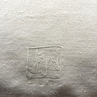 Bauernleinen Zirbenkissen "Liebe" Schmetterling