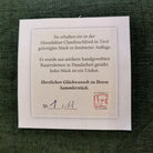 Bodenkissen "Liebe/Ornament" Tanne/Petrol