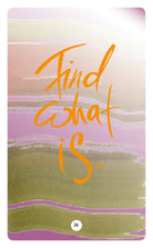 FIND WHAT IS.