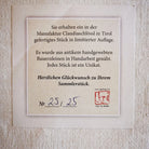 Handgemachtes Bauernleinen Meditationskissen – exklusives limitierte Yoga Sitzkissen