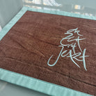 1 Tischset "die Zeit ist Jetzt" Bauernleinen