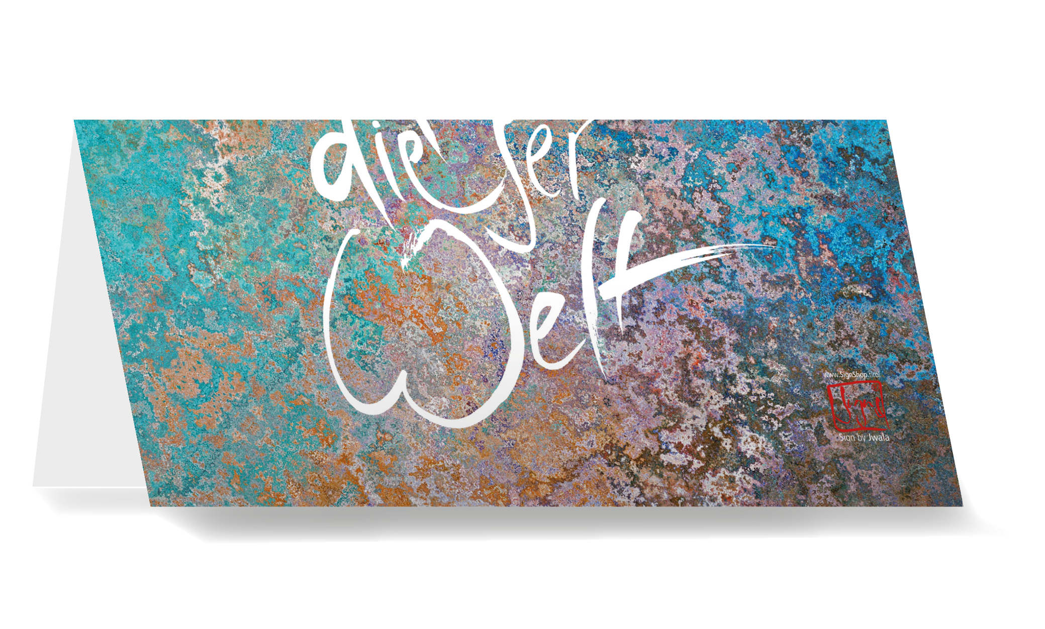 Klappkarte "Alles Glück Dieser Welt"