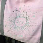 Shopper "Liebe Ornament" Rosa