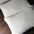 Kissenhülle Bauernleinen "Connected" links