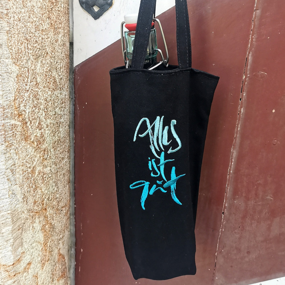 Bottle-Bag "Alles ist gut"