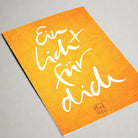 10 Grußkarten "Ein Licht für dich" DinA5