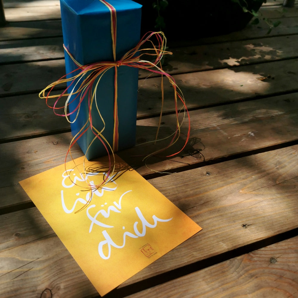 10 SignKerzen + 2 Kerzen gratis + 12 Karten gratis "Ein Licht für dich"