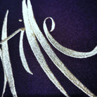 Flachkissen "Stille" (Wollwalk/Lurex)