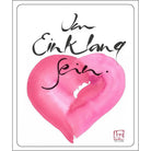 Spirituelles Poster „Im Einklang sein“ von Sign by Jwala®, inspirierende Wanddekoration für Harmonie, Achtsamkeit und innere Balance