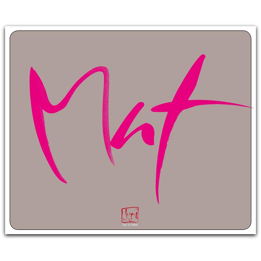 Poster „Mut“ von Sign by Jwala®, inspirierende Wanddekoration und täglicher Motivationskick für mehr Leuchten, Lebensfreude und innere Stärke