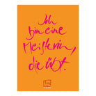 Spirituelle Postkarten „Ich bin eine Meisterin, die übt.“ – kraftvolles DIN-A5-Kartenset in Pink-Orange für Herzensfrauen, 10 Stück, inspirierende Affirmation