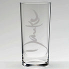 Sign-Wasserglas „Danke“ – handveredeltes Premium-Wasserglas, spülmaschinengeeignet und alltagstauglich, die exklusive Geschenkidee für Menschen, die Fülle, Wertschätzung und schöne Dinge lieben