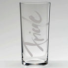 Sign-Wasserglas „Friede“ – handveredeltes Premium-Wasserglas, spülmaschinengeeignet und alltagstauglich, die hochwertige Geschenkidee für Menschen, die Frieden und exklusive Wohnaccessoires lieben