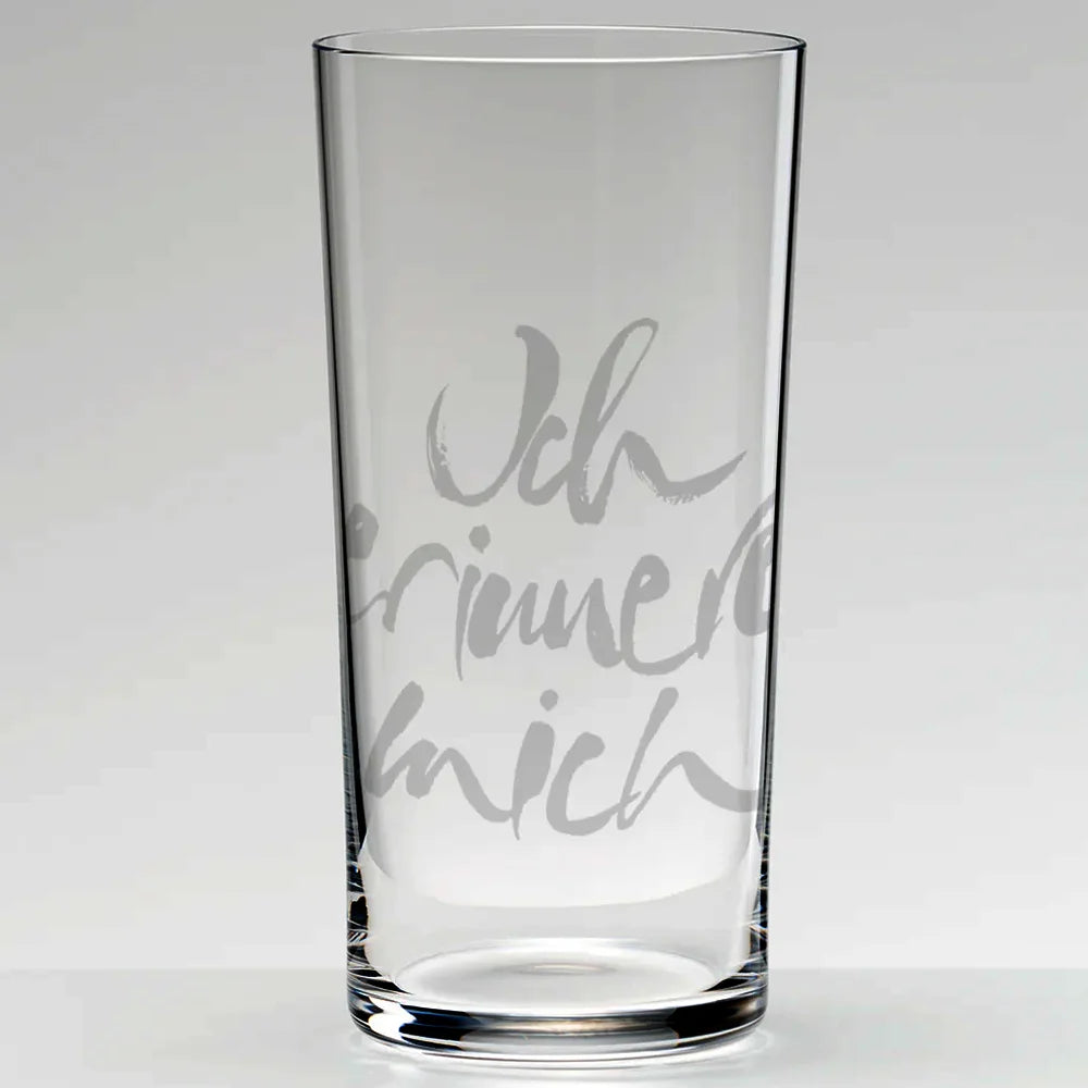 Sign-Wasserglas „Belebe deine Zellen!“ – handveredeltes Premium-Wasserglas, spülmaschinengeeignet und alltagstauglich, die ideale Geschenkidee für Menschen, die ihre Lebensenergie bewusst nähren wollen