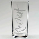 Sign-Wasserglas „Klarheit“ – handveredeltes Premium-Wasserglas, spülmaschinengeeignet und alltagstauglich, die sinnstiftende Geschenkidee für Menschen, die Übersicht, Präsenz und hochwertige Accessoires schätzen