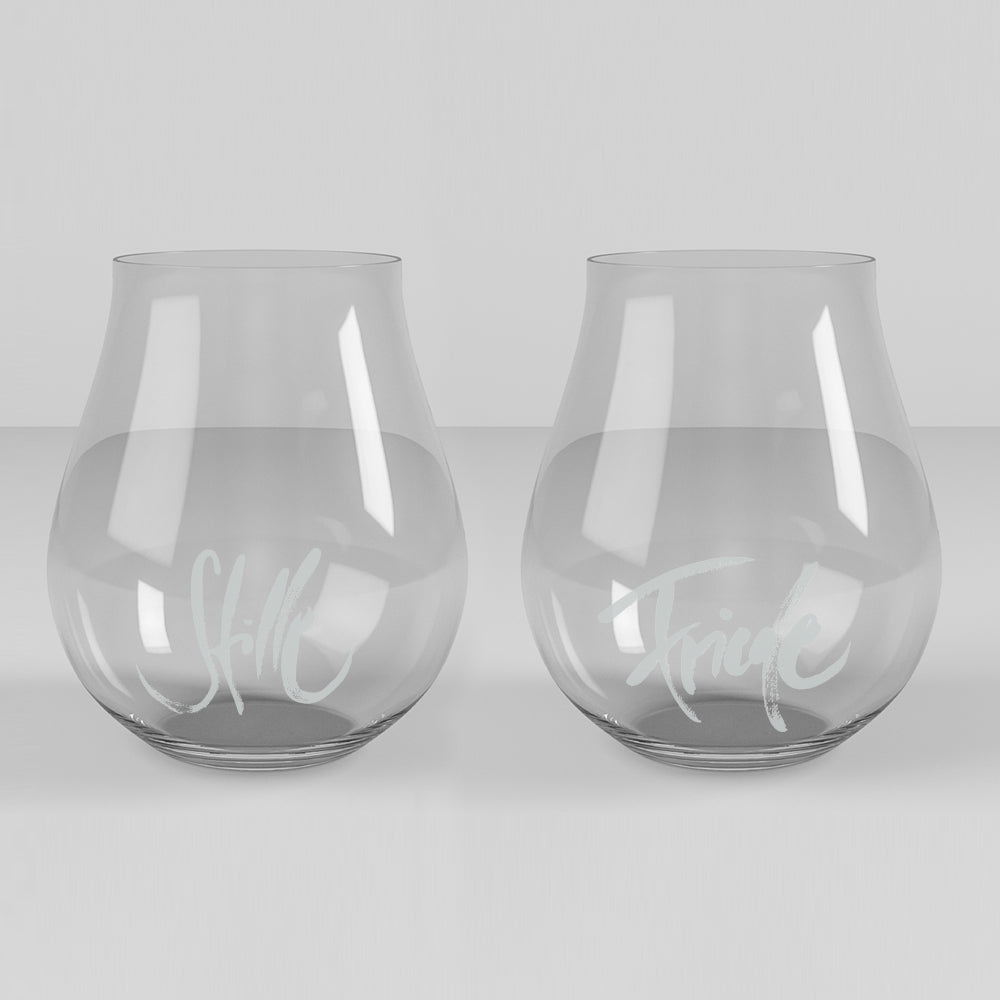 2 Sign-O-Gläser "Stille + Friede"