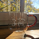 Teetasse "Ich bin so frei" - mundgeblasen