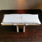 Zirbenholz-Meditationshocker "Stille"