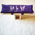 Handgefertigter Meditationshocker aus Tiroler Zirbenholz