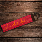 Schlüsselanhänger "Ich sehe dich" Bauernleinen