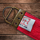 Schlüsselanhänger "Ich sehe dich" Bauernleinen