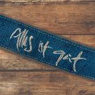 Designer Schlüsselanhänger mit Stickerei „Alles ist gut“ als Glücksbringer