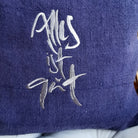 Kissenhülle Bauernleinen "Alles ist gut"