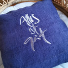 Kissenhülle Bauernleinen "Alles ist gut"