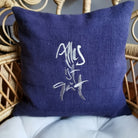 Kissenhülle Bauernleinen "Alles ist gut"