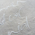 Kissenhülle Bauernleinen "Zusammen sind wir genial" Natur