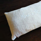 Kissenhülle Bauernleinen "Namasté"