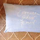 Kissenhülle Bauernleinen "Zusammen sind wir genial"