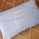 Kissenhülle Bauernleinen "Zusammen sind wir genial"