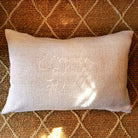 Kissenhülle Bauernleinen "Zusammen sind wir genial"