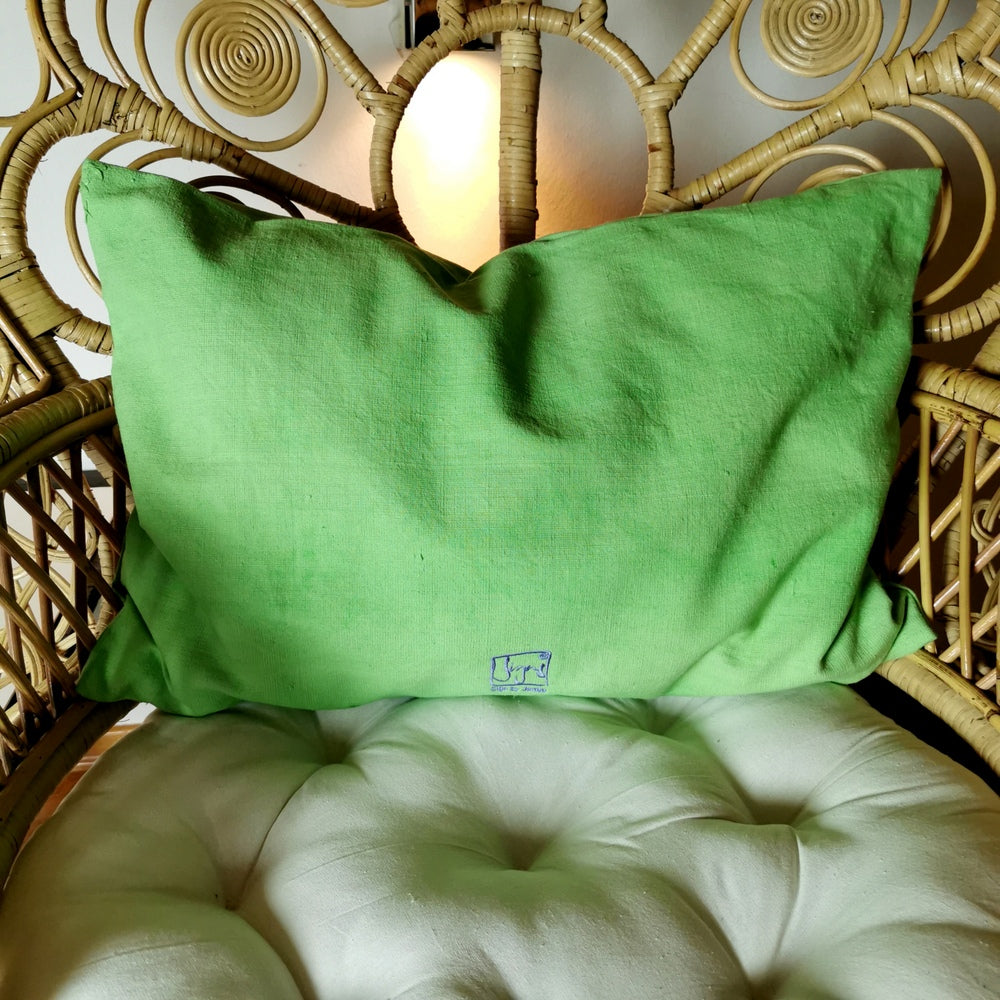 Kissenhülle Bauernleinen "Nestwärme"