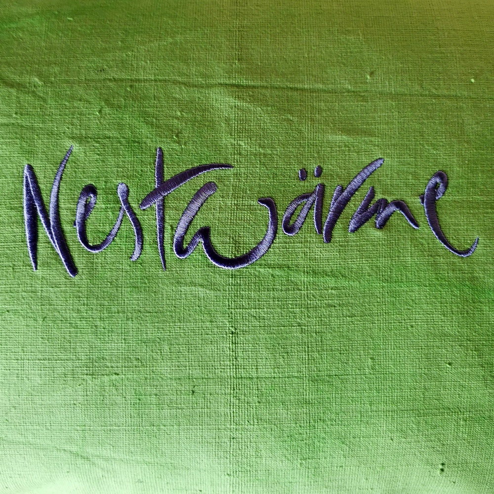 Kissenhülle Bauernleinen "Nestwärme"