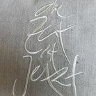 Kissenhülle Bauernleinen "die Zeit ist Jetzt"