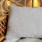 Kissenhülle Bauernleinen "die Zeit ist Jetzt"