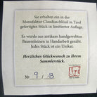 Handgemachtes Bauernleinen Kissen mit Tiroler Zirbenholzflocken