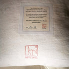 Bauernleinen Zirbenkissen "Nestwärme" 40x40 cm