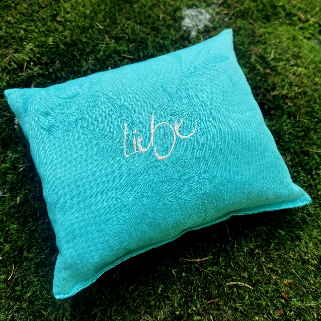 Kleines Zirbenkissen "Liebe"