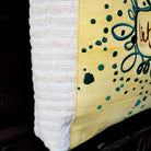 Schultertasche "Liebe Ornament" mit Hirschlederriemen