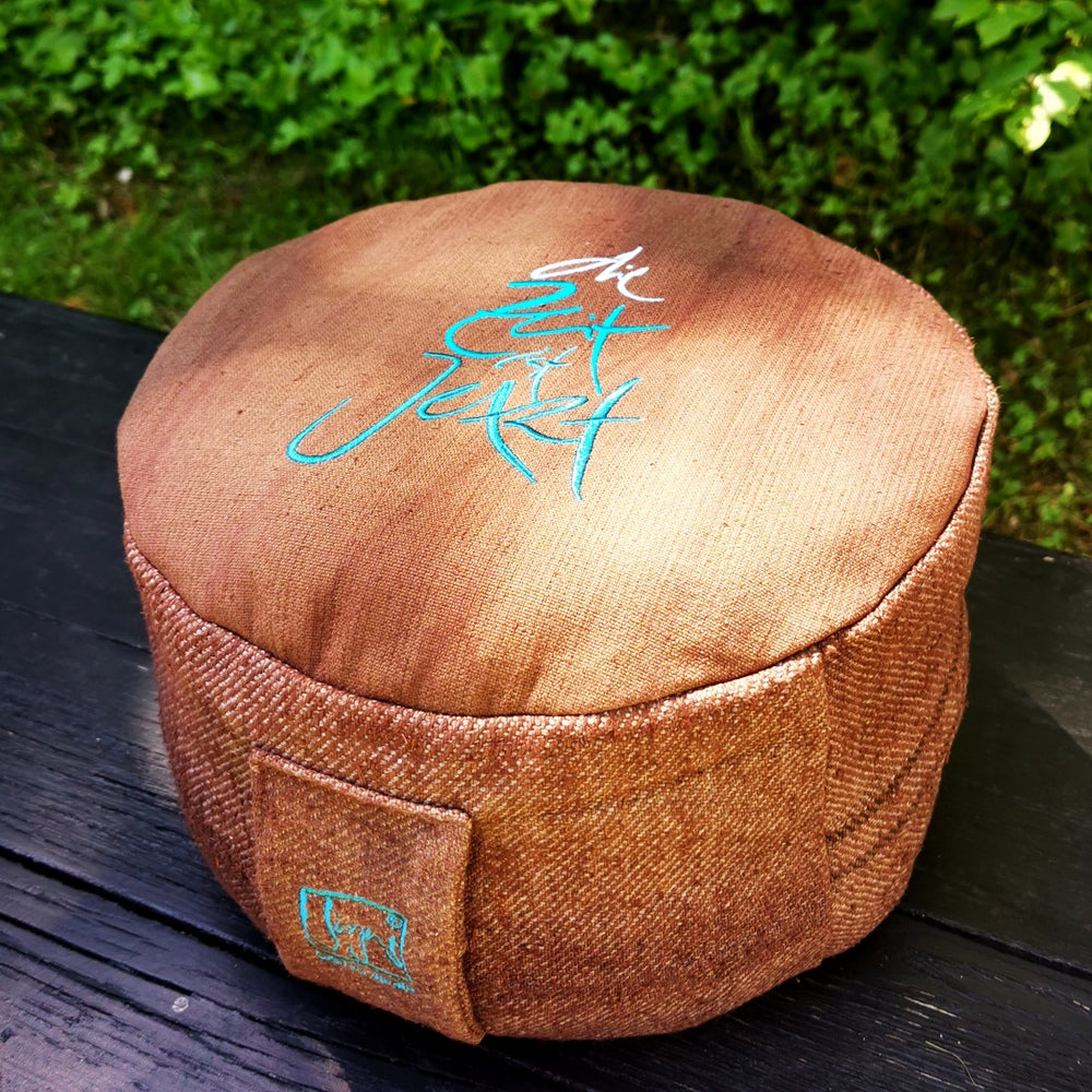 MediKissen Bauernleinen "die Zeit ist Jetzt"